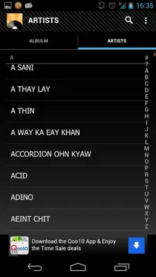 Music Store Myanmar android App screenshot 2